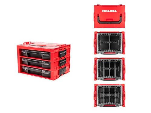 TEKTON 3-Drawer Stack with Parts Trays | OLB99202