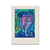 Famosos Paul Klee Carteles Figuras abstractas Lienzo Arte de la pared Impresiones minimalistas modernas Paul Klee Pintura Cuadros Para la habitación Decoración del hogar 50x70cmx1 Sin marco