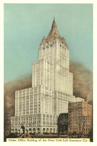 ART.COM Wall Art Print New York Life Insurance Building, New York City, 12" x 18"