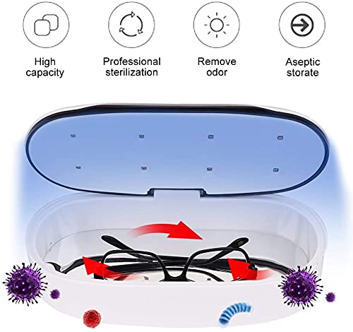 Stérilisateur Machine désinfectante professionnelle pour outils de manucure, Stérilisateur LED Box pour Téléphone Brosse à Dents Montre, Certification CE Stérilisation