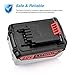 Powerextra 20V 6.0Ah Replacement Battery for Black and Decker 20V Cordless Power Tool 20 Volt MAX Lithium Ion Battery LBXR20 LB20 LBX20 LBXR2020-OPE LBXR20B-2 LB2X4020