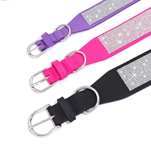 Collier en daim et diamants pour animaux de compagnie petits et grands - 5
