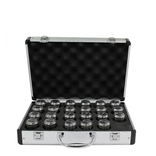 ER11 ER16 ER20 ER25 ER32 ER40 Zbg AA/UP ER XvORbg`bN 0.008mm 0.005mm CNCtCXHz_[@p(Aluminum box,ER16-12Pcs (A))