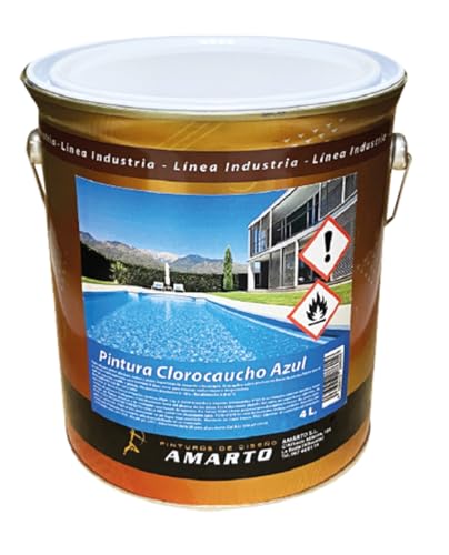 Amarto Pintura Clorocaucho Azul Piscinas (15 L.)