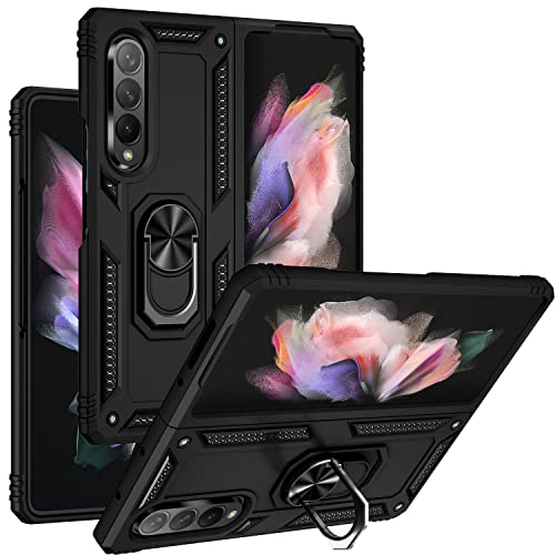 Étui pour Z Fold 4 Asuwish JSFSZD Noir protection intégrale