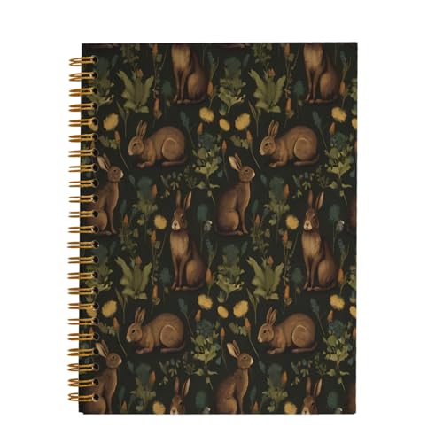 Carnet de notes A5 champignon forêt OXW couverture rigide ligné