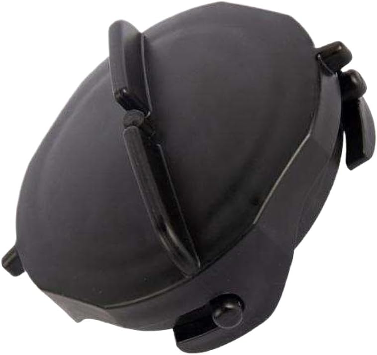 Trailer Sewer Cover 89mm Black Plastic Replacement Cap Compatible with Camper RV Vent and Waste System