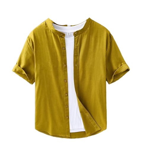 Chemise grande taille homme style national GUOYUXIAO pour l'été