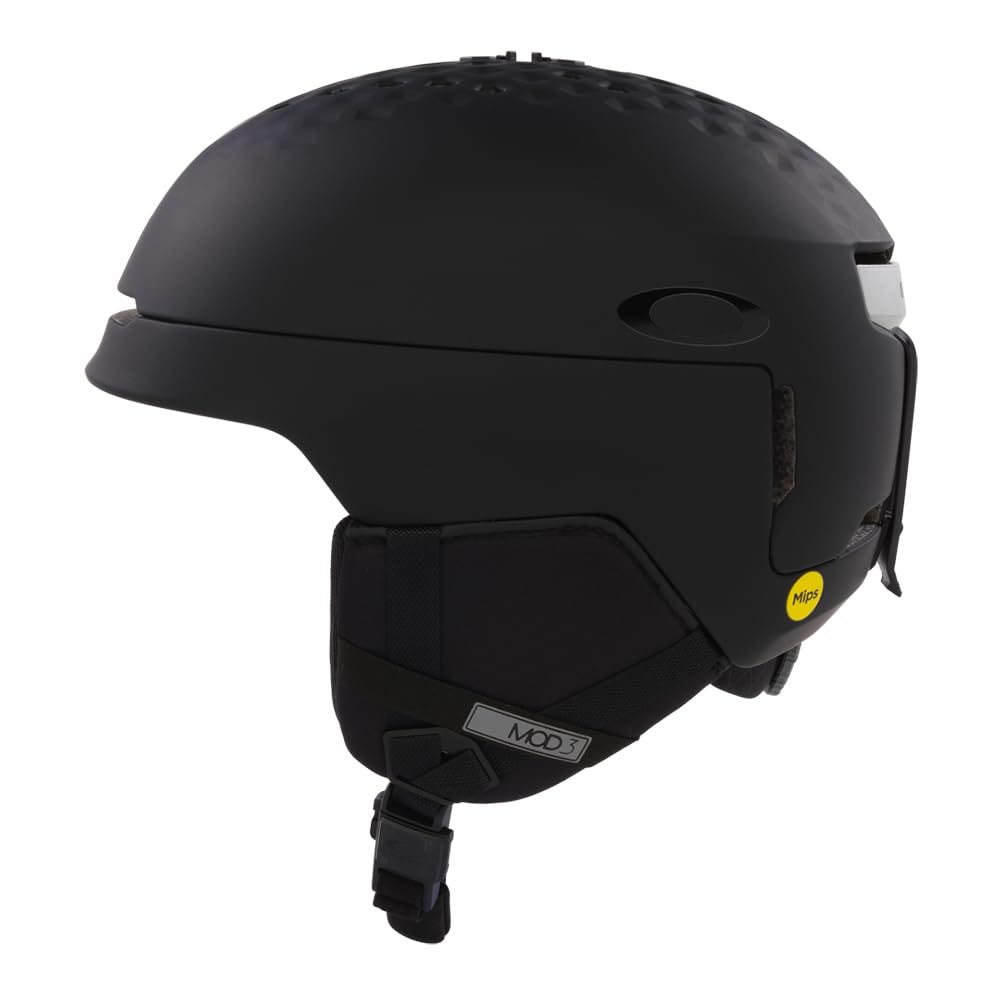 Oakley Mod3 Schwarz - Moderner modularer Ski- und Snowboardhelm, Größe M - Farbe Matte Blackout