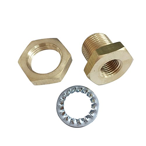 Legines 43188-261843 Brass Pipe Fitting, Bulkhead Coupling Tank Fitting thumb #2