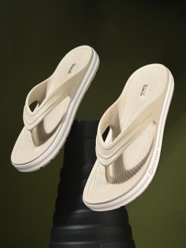 Image of Men's Comfort Flip Flops with Cushioned EVA Sole | Lightweight Anti-Slip Everyday Wear Slippers for Walking, Home, Outdoor & Casual Use