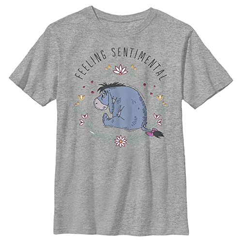 T-shirt Bourriquet Disney pour garçon en gris chiné taille M