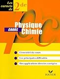  Physique-chimie, seconde, carnet de cours