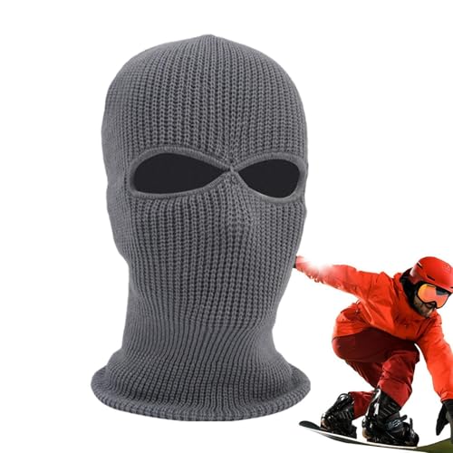 Cubierta facial de invierno,Cubierta facial completa de punto,Gorro de máscara de esquí de punto | Gorro de protección contra el frío, accesorios de invierno de cara completa, gorro deportivo de esquí