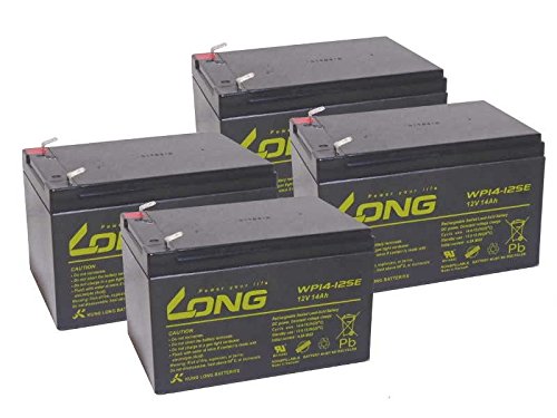 Akku kompatibel Roller Scooter Elektro-City-Star Plus 48V 4x 12V 14Ah AGM Blei