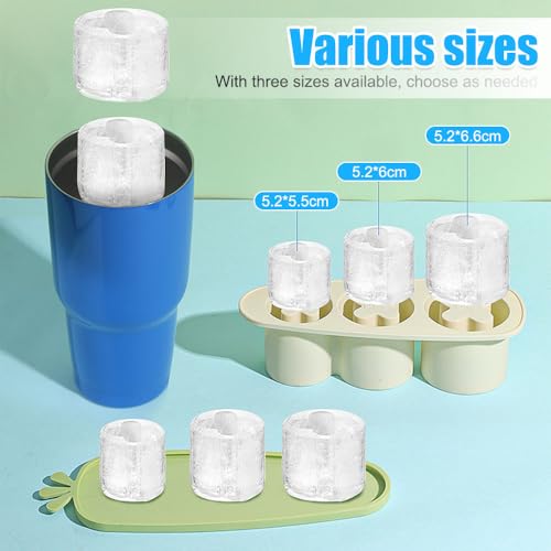 Molde para cubitos de hielo silhouette zanahoria con tapa miniatura 5