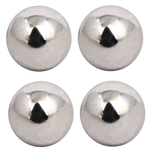 Aexit Staircase 304 Construction Hardware Stainless Steel Decorative Ball 19mm Dia 0.5mm Thickness 4pcs Model:86as394qo729