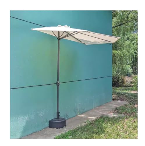 Parasol extérieur étanche à la piscine CLSDRZC 300cm demi-lune