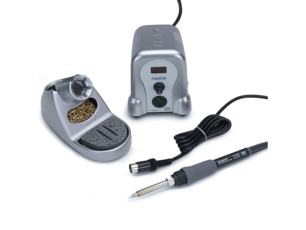 wa  Hakko FX888DX-010SV - Digital Soldering Station with Rotary