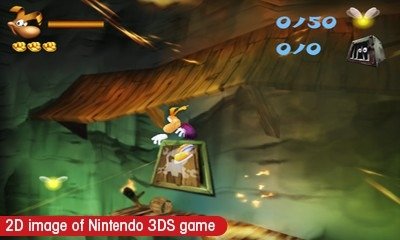 Rayman 3d 3ds - vue 9