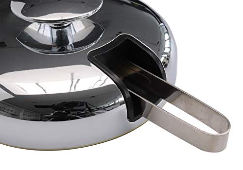 Miniatura 3 de Buddy S Bar - Cubitera, Set, Cubitera De Acero Inoxidable Brillante Carcasa De Plástico Elegante Con Pinza De Hielo Y Bandeja De Goteo Con Asa De Transporte, Especialmente Aislada, 1,3 L.