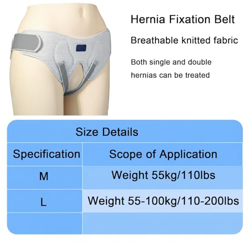 Faja para Hernia Ajustable para Hombre y Mujer, Talla L miniatura 2