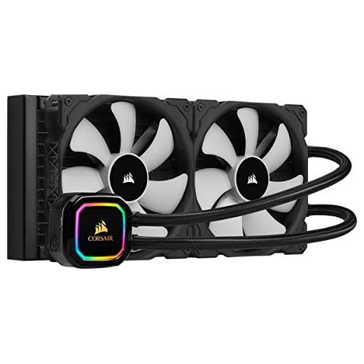 Corsair iCUE H115i RGB PRO XT, 280mm Radiator, Dual 140mm PWM Fans, Software Control, Liquid CPU Cooler
