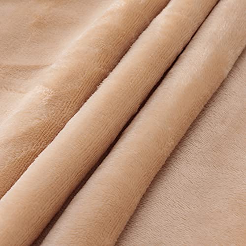 Nanpiper Baby Sherpa Blanket,Warm Toddler Throw Blanket,Soft Newborn Fleece Blanket For Winter (Beige,30X40 Inches) #TOP3