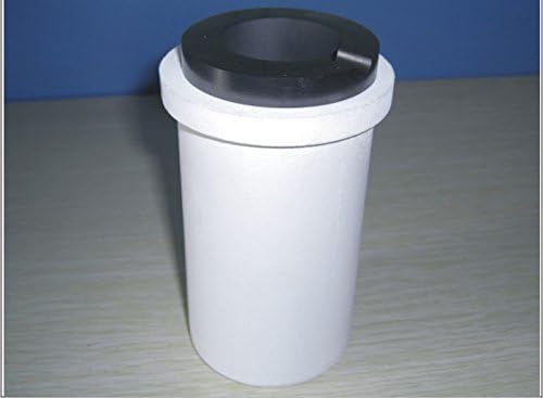 LLF Induction Gold Melting Furnace Crucible Set Graphite Crucible Ceramic Container 1KG Set (1KG, Graphite and Quartz Crucible) - Image 4