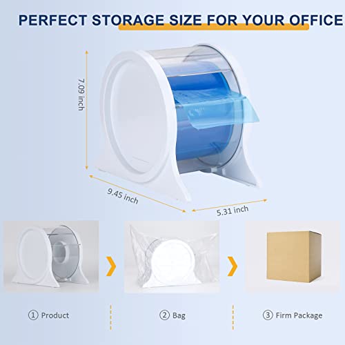 Dental Acrylic Barrier Film Holder, Protecting Barrier Film Dispenser For Film Support, Dust-Proof Dispensing Box Plastic Barrier Stand #TOP5