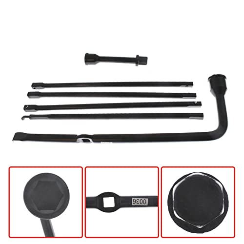 LABLT Spare Tire Tool Kit Lug Wrench Replacement for Ram 2500 3500 2007 2008 2009 2010 2011 2012 2013 2014 2015 - Thumbnail 2