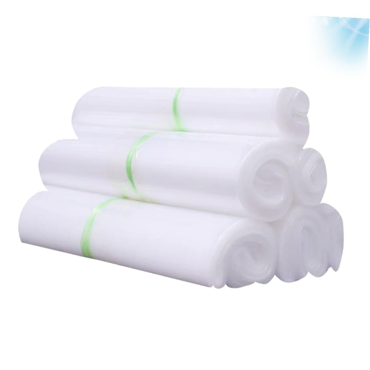 LIFKOME Bolsas de Plástico Transparentes Grandes de Plástico, 100 Unidades
