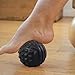 rockible Massage Ball Roller Back Massaging Home Exercise Deep Tissue Massage Tool Dia 7cm for Foot Full Body Dance Muscle Massaging, Black