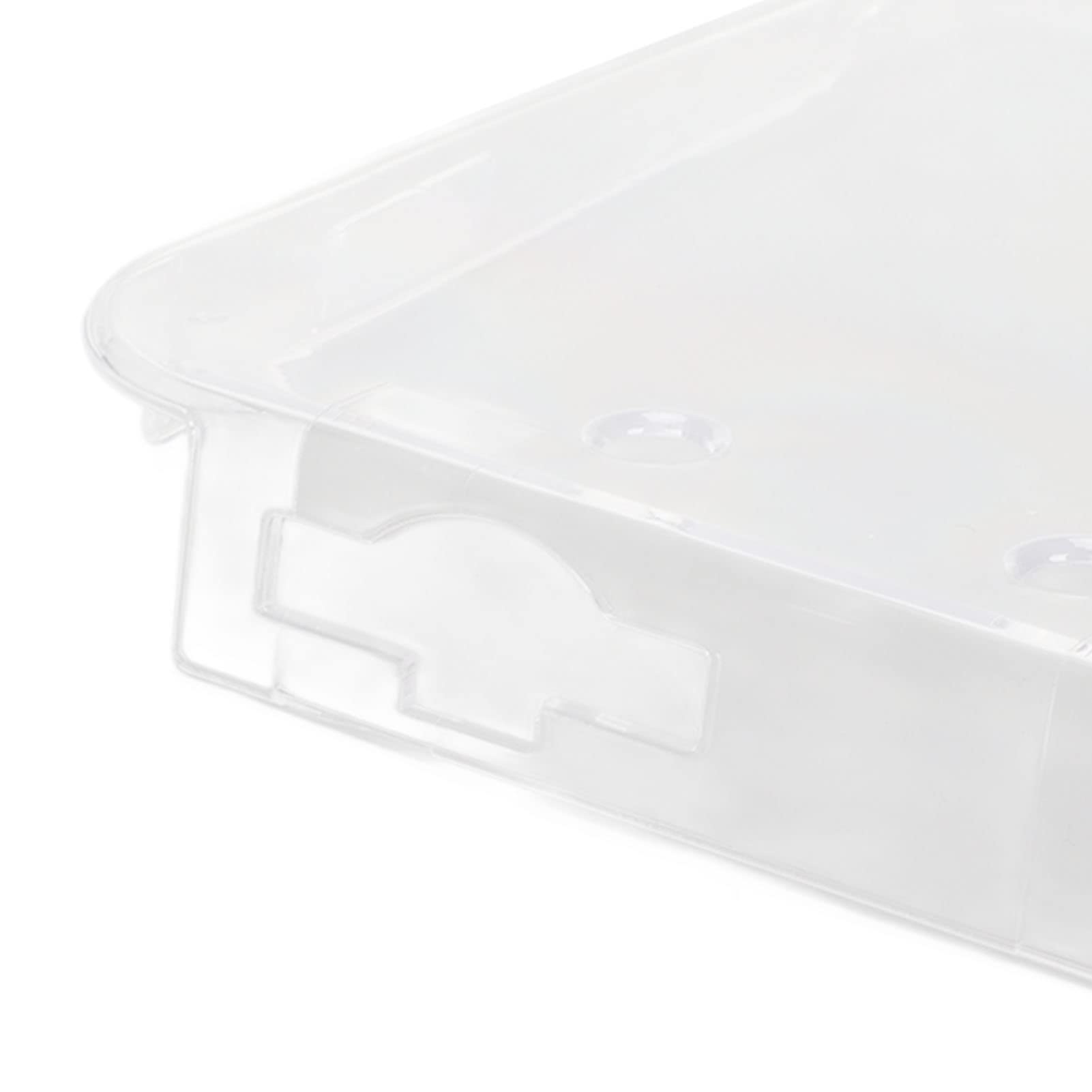 para 2DS Crystal Case Funda Protectora Transparente de Moda Shell Skin Console Funda Protectora para 2DS