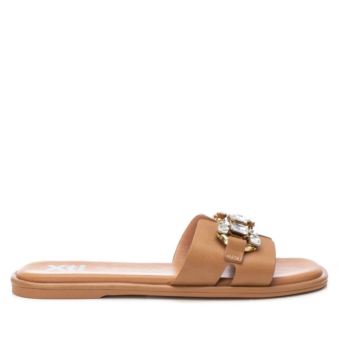 XTI Women's 143679 Sandal, Camel, 6 UK