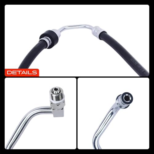 A-Premium Power Steering Pressure Hose Line Assembly Compatible with Toyota Tacoma 1995-2000, 2.4L, with Washer, Pump To Gear/Rack Pinion by A-Premium - Image 9