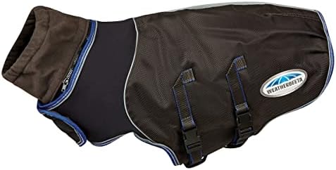 WeatherBeeta ComFiTec Ultra Cozi Dog Coat Medium/Lite, Charcoal/B...