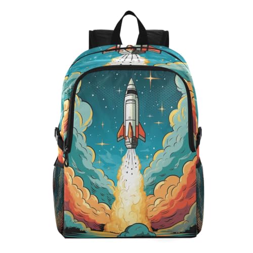 Sac à dos de randonnée pliable fusée pour le camping et voyage léger