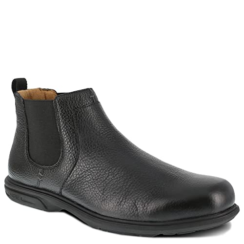 Florsheim Work Loedin Men's Steel Toe Dress Slip-on Boot Black - 8 Medium