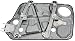 Dorman 749-320 Front Driver Side Power Window Regulator for Select Hyundai Models