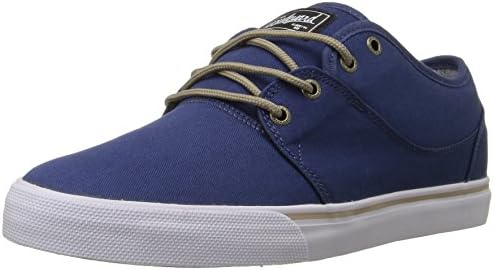 Globe Men's Mahalo Skateboarding Shoe, Navy/Tartan, 7 M US