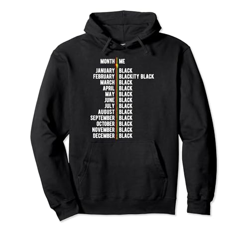 Black Every Month Blackity Black Black Black History Month Sudadera con Capucha