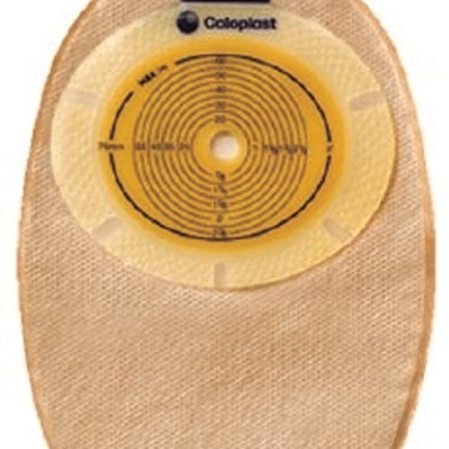 6215523BX - Coloplast Inc SenSura 1-Piece Wide Outlet Drainable Pouch Precut Flat 1-1/4, Transparent