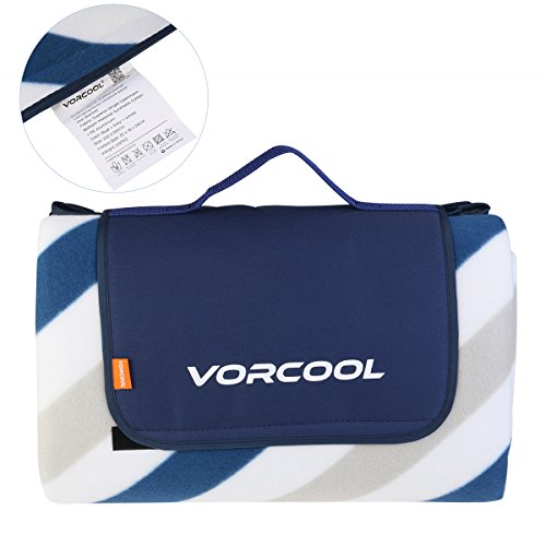 VORCOOL Picknickdecke 200x200cm Wasserdicht mit Tragegriff für Picknicks, Camping-7