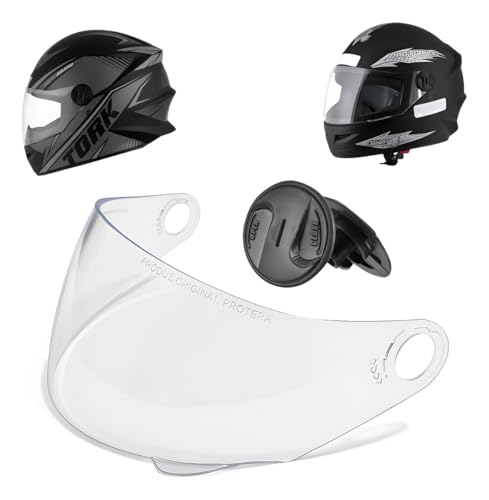 Viseira Cristal Pro Tork R8, New Liberty 4 Com Reparo