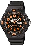 Casio Men's Marine Black Dial Black Resin