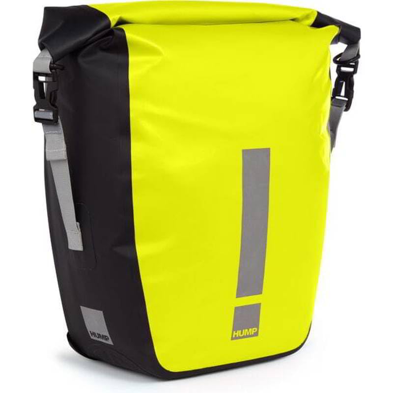 HUMP Reflective Waterproof 30L Single Pannier, Yellow