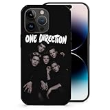 One Pop Music Direction Case for Phone14 Letter Phone Protective Cover Classic Phone Shell Shockproof Fiber Leather Case Bumper