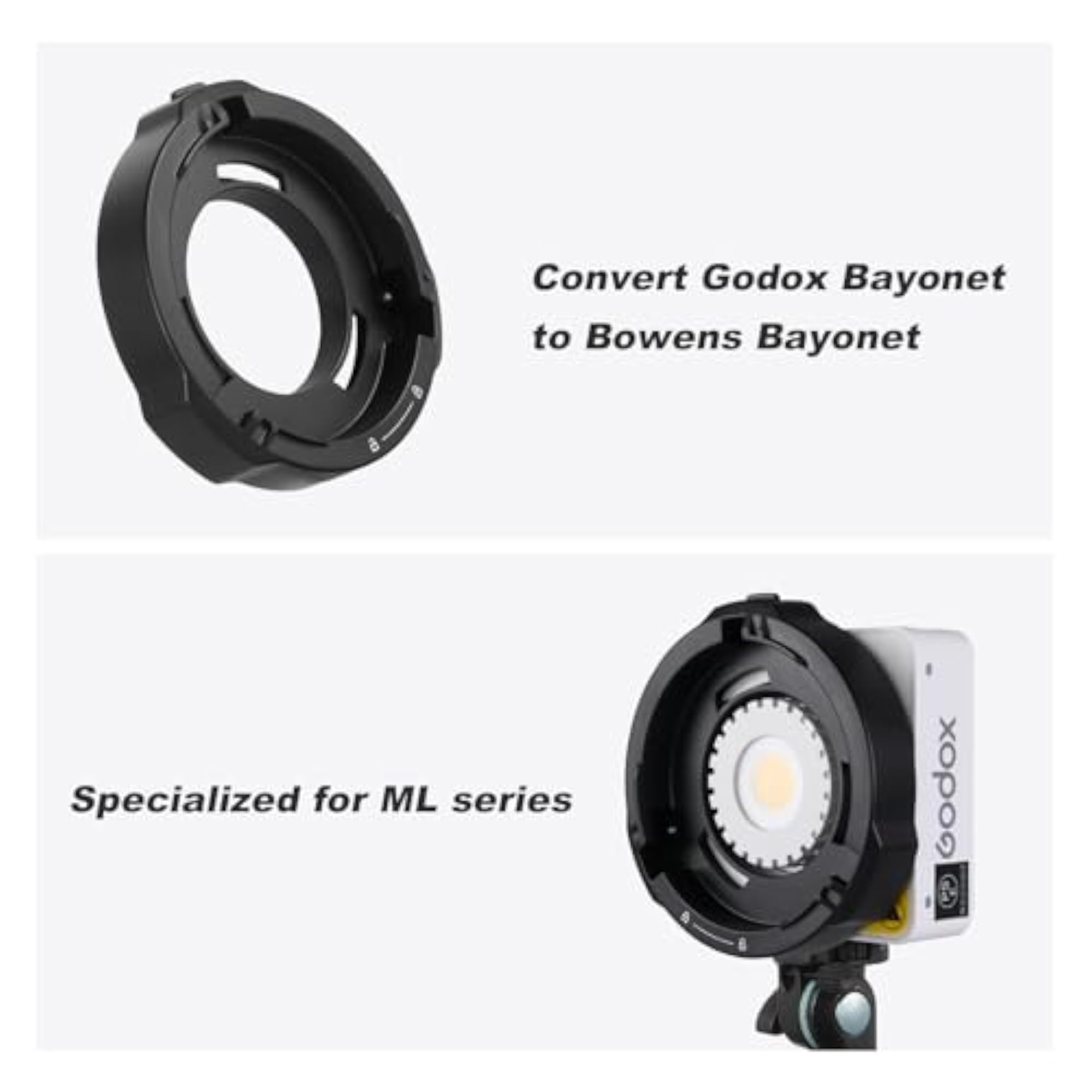 Bowens Mount Adapter for Speedring Conversion