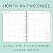 2026 Weekly Planner Refills for Happy Planner Classic Notebook - 9 Discs Punched, Two Pages Per Week, Jan 2026 to Dec 2026, 7